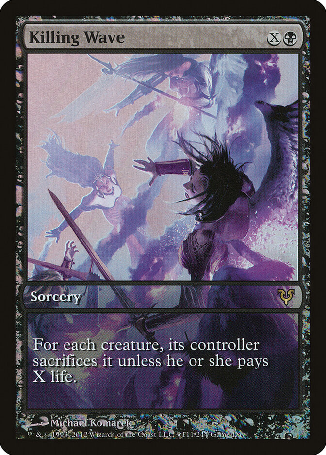 Killing Wave card front