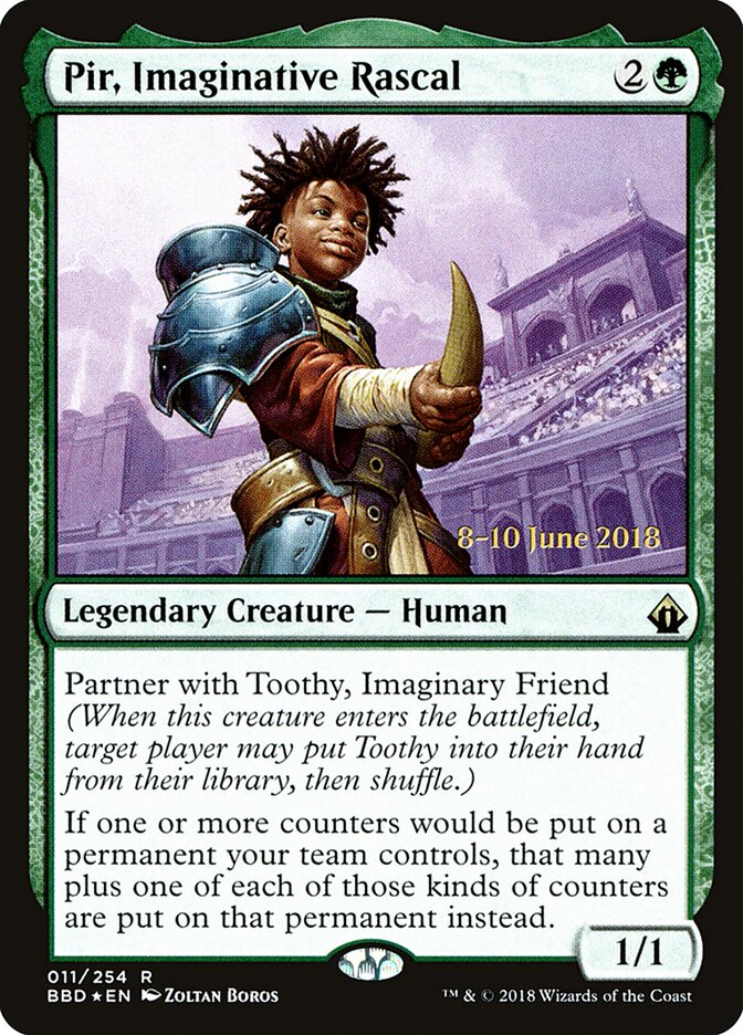 Pir, Imaginative Rascal card front