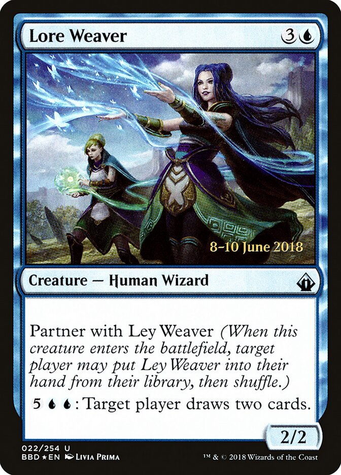 Lore Weaver card front