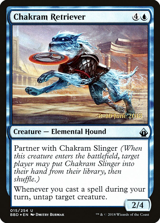 Chakram Retriever card front