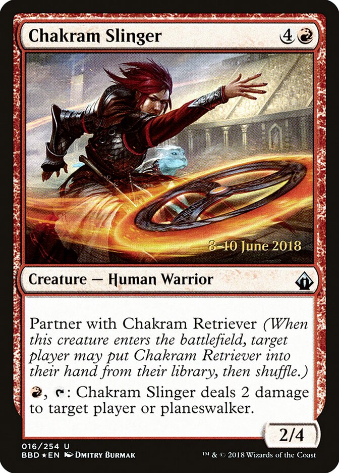 Chakram Slinger card front