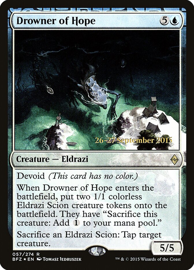 Drowner of Hope card front