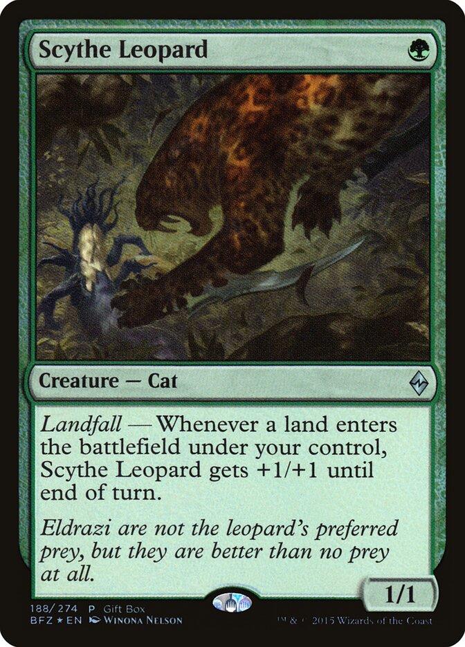 Scythe Leopard card front