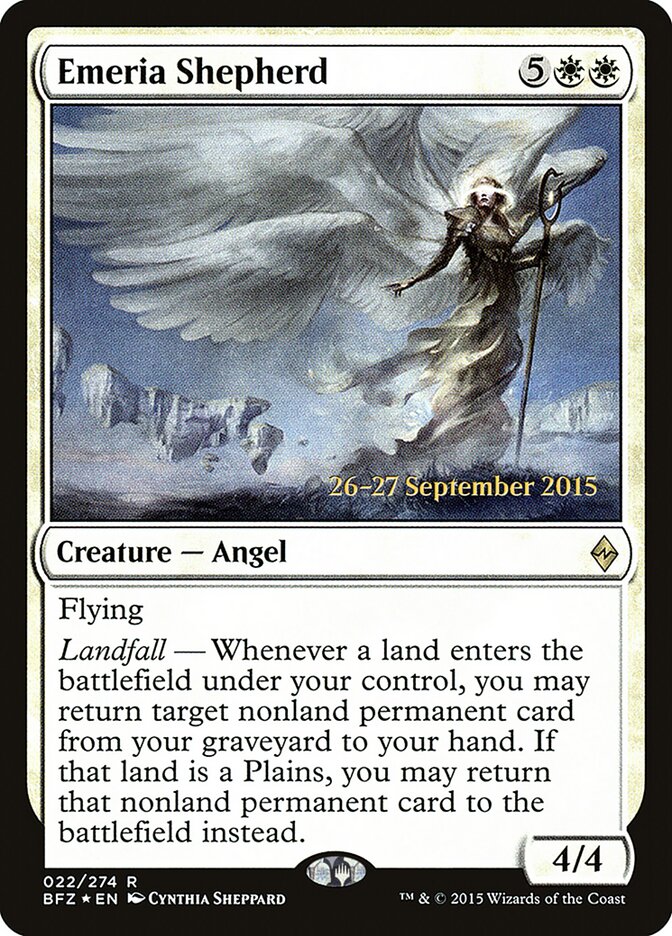 Emeria Shepherd card front