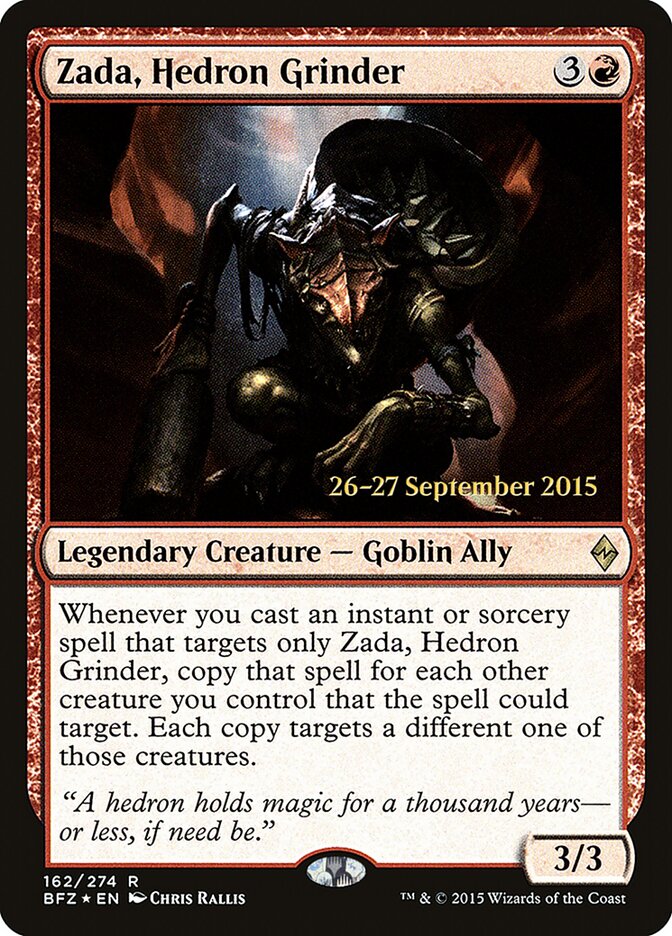 Zada, Hedron Grinder card front