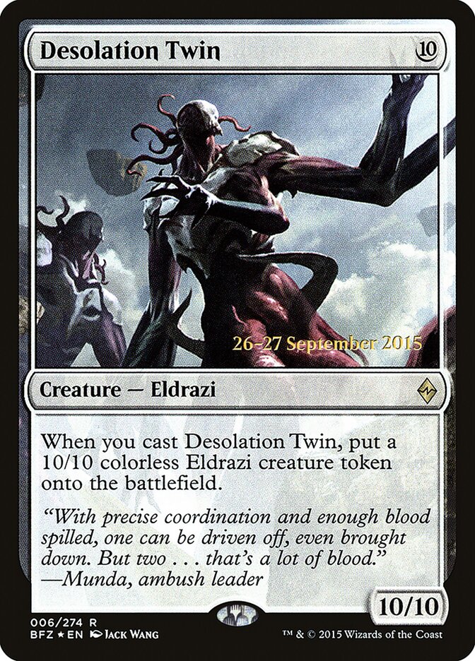 Desolation Twin card front