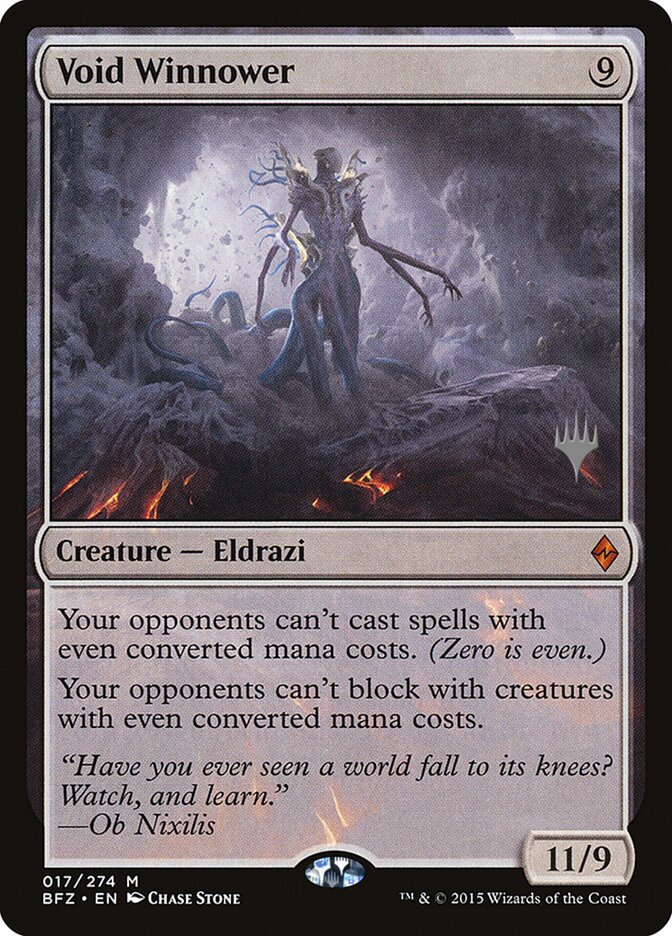 Void Winnower card front