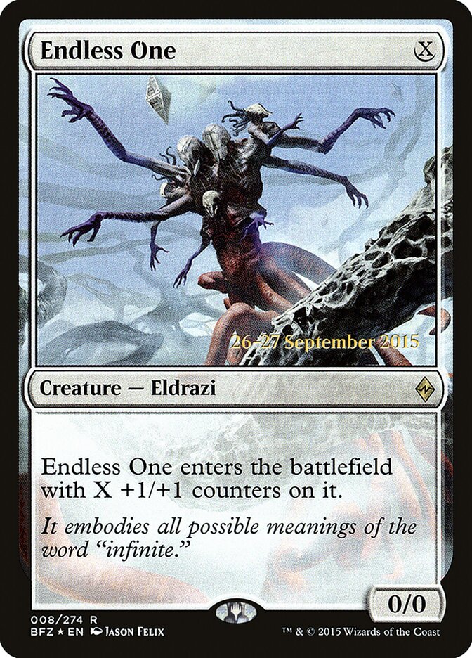 Endless One card front