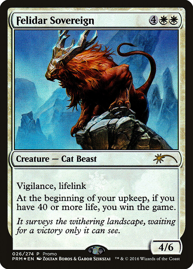 Felidar Sovereign card front