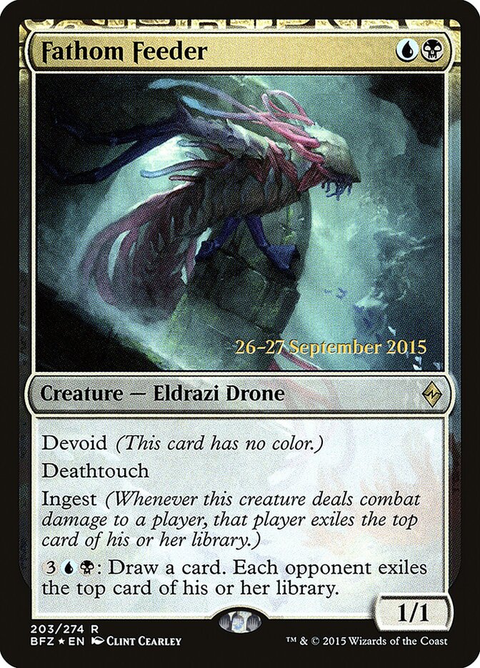 Fathom Feeder card front