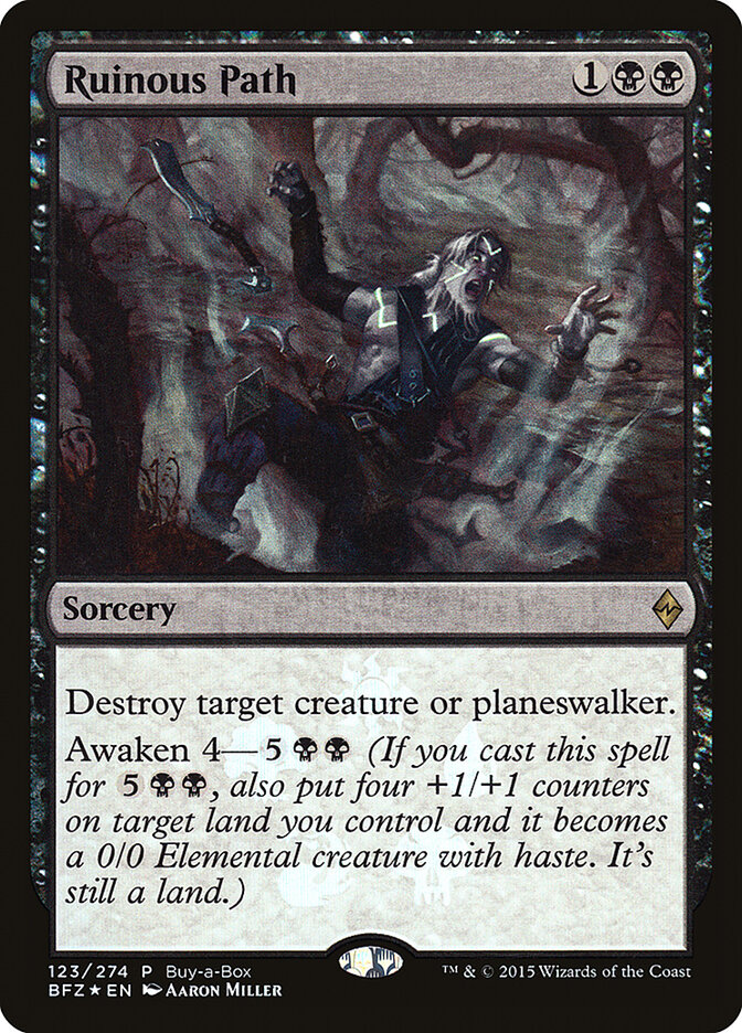 Ruinous Path card front
