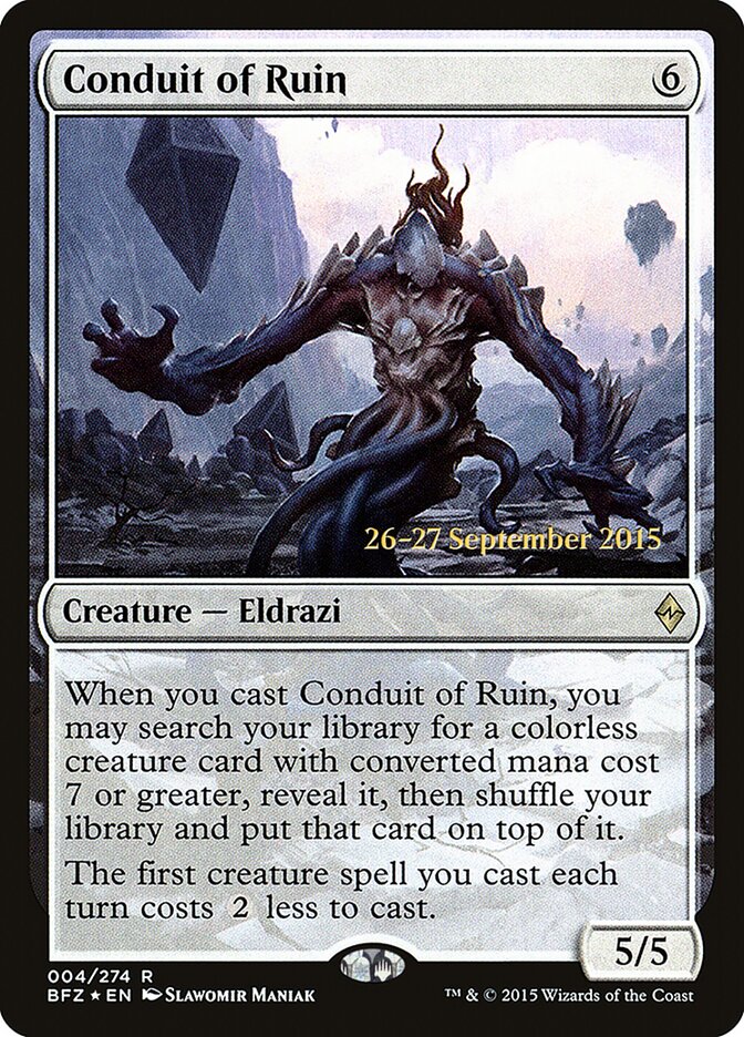 Conduit of Ruin card front