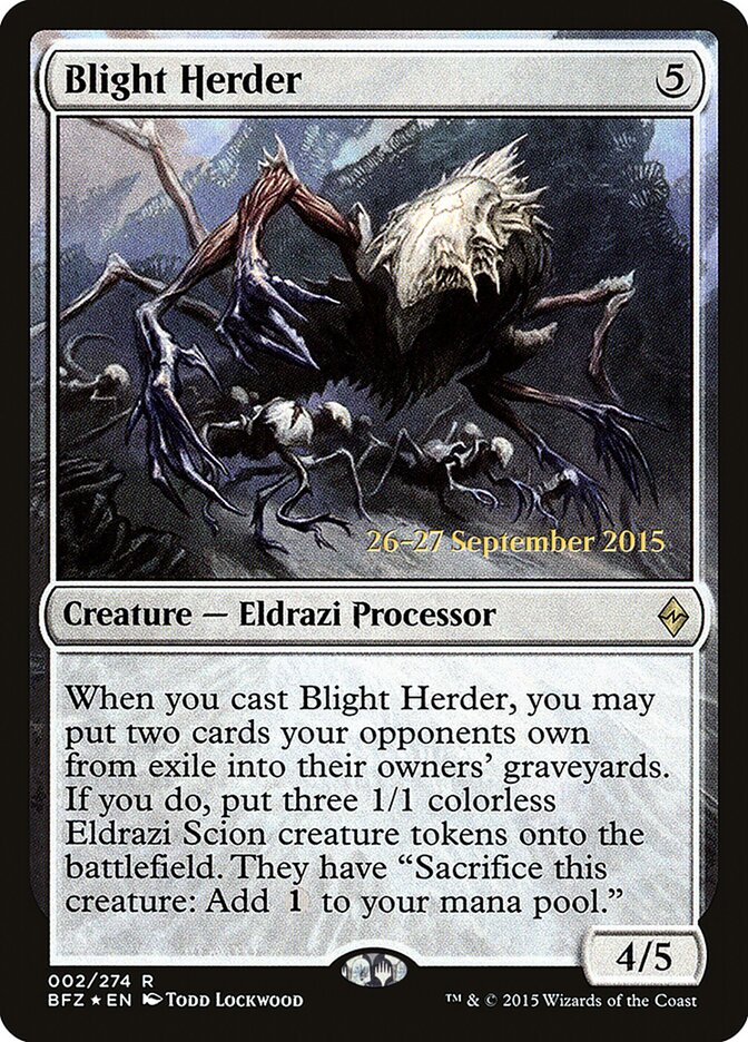 Blight Herder card front