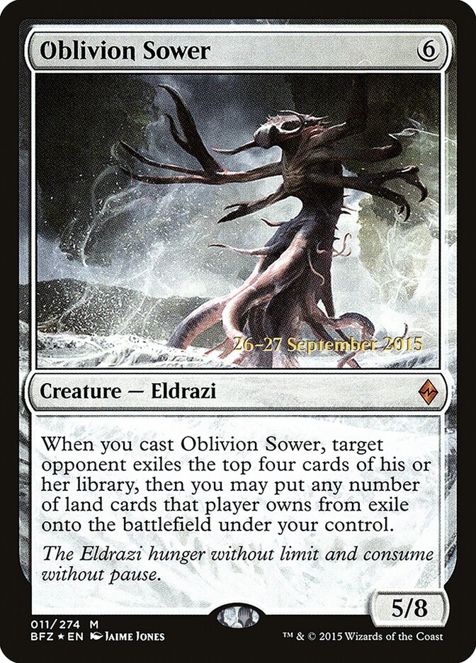 Oblivion Sower card front