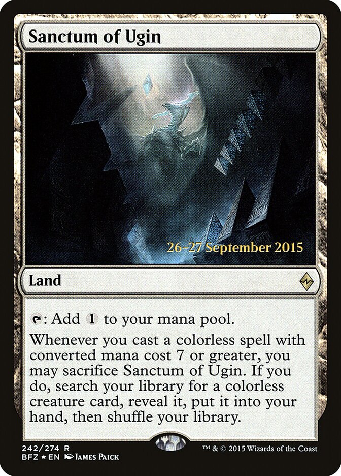 Sanctum of Ugin card front