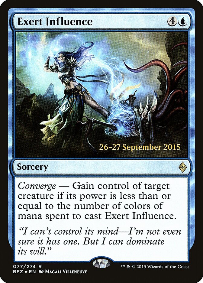 Exert Influence card front