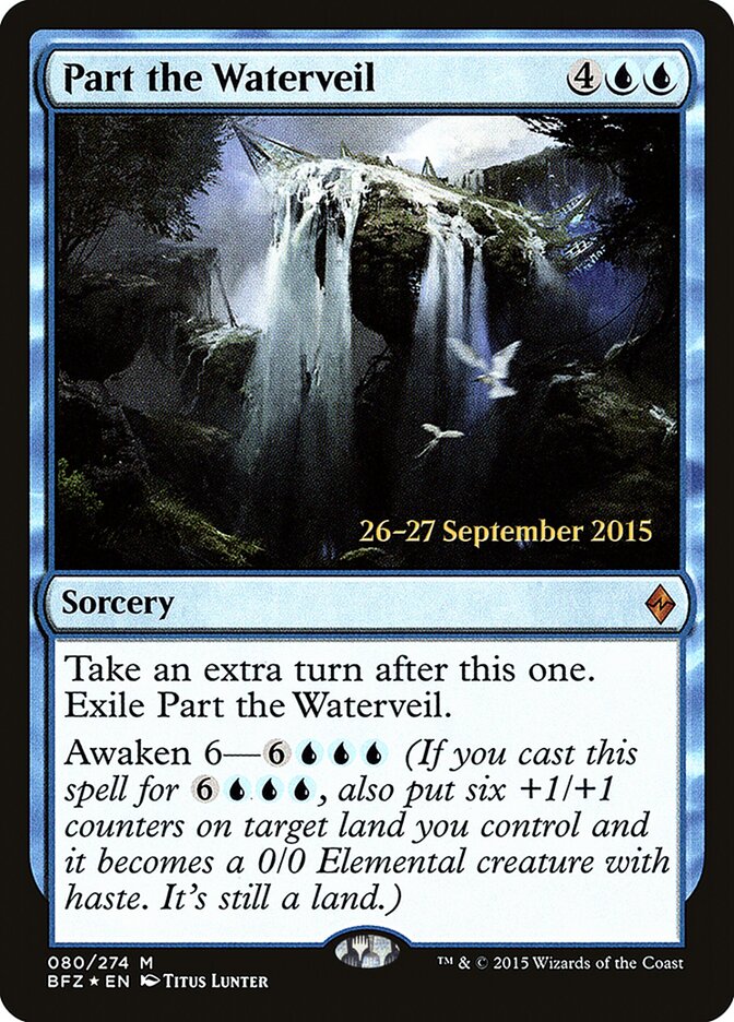 Part the Waterveil card front