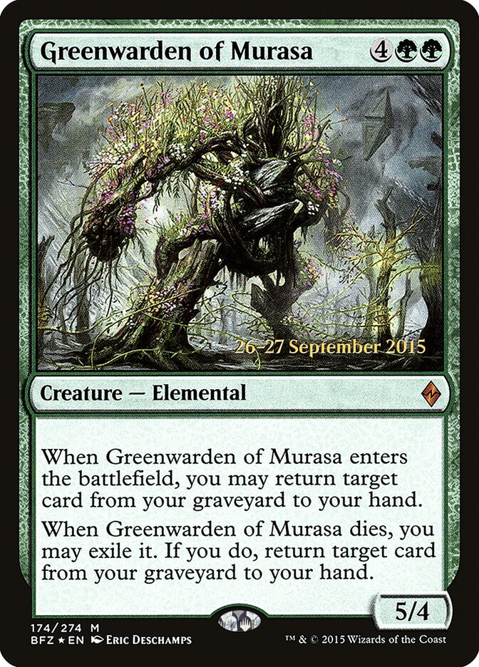 Greenwarden of Murasa card front