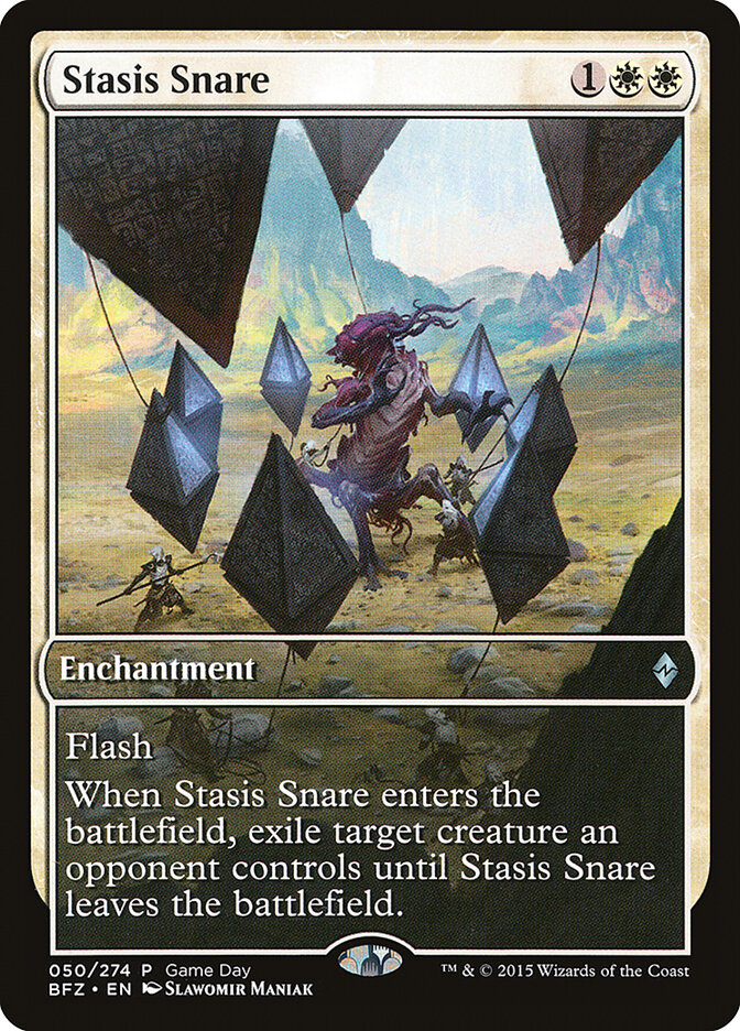 Stasis Snare card front