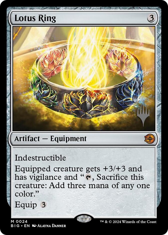 Lotus Ring card front