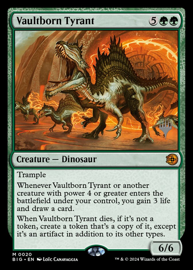 Vaultborn Tyrant card front