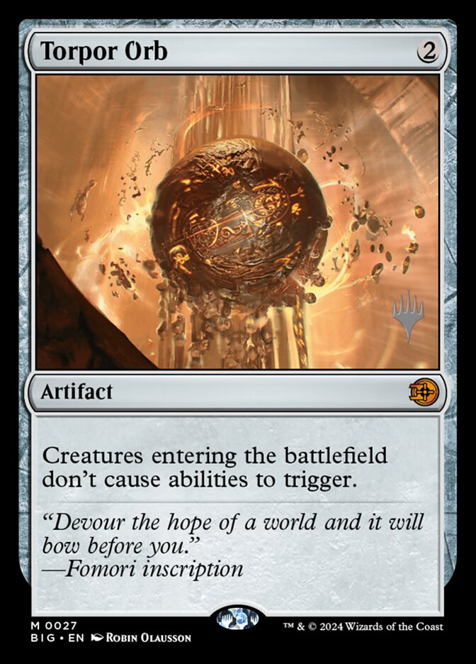 Torpor Orb card front