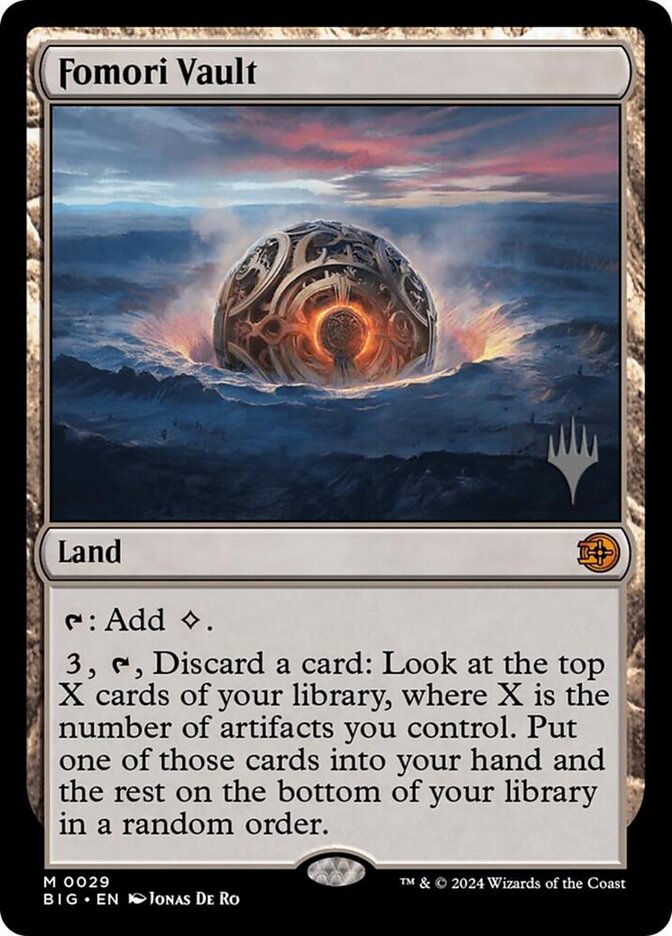 Fomori Vault card front