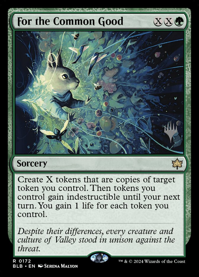For the Common Good card front