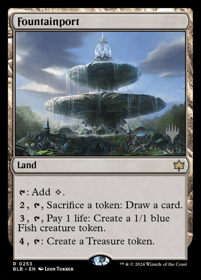 Fountainport card front