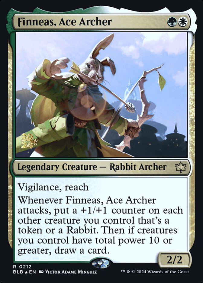 Finneas, Ace Archer card front