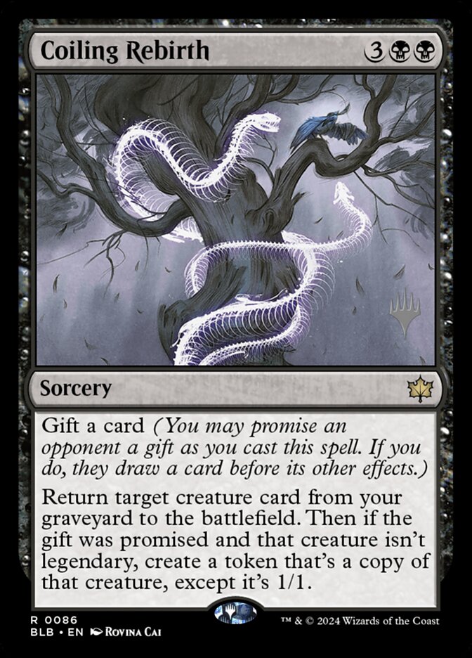 Coiling Rebirth card front