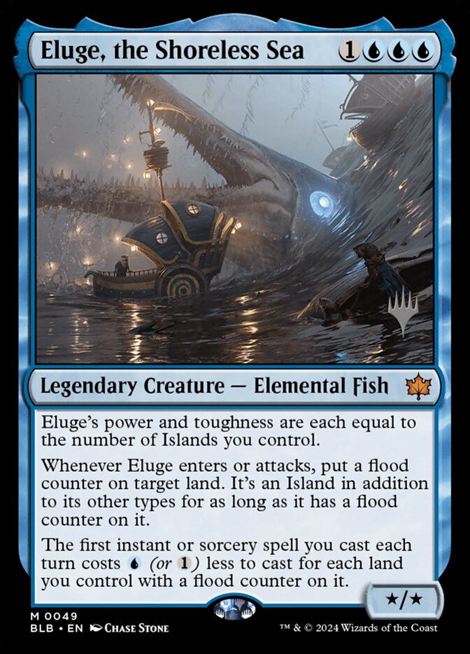 Eluge, the Shoreless Sea card front