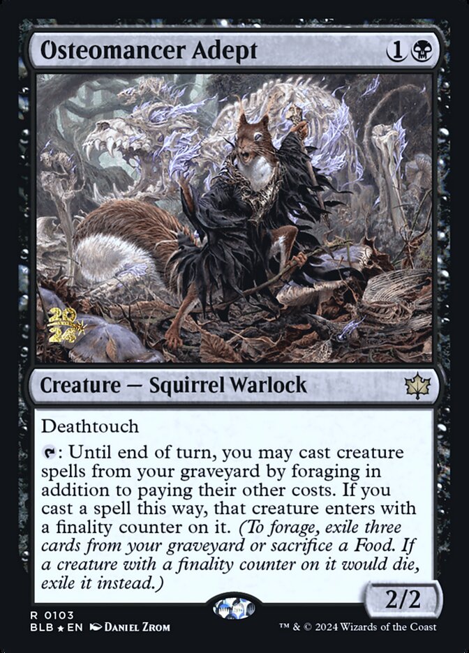 Osteomancer Adept card front