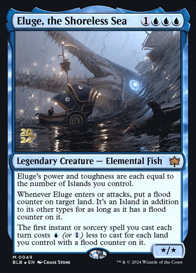 Eluge, the Shoreless Sea card front