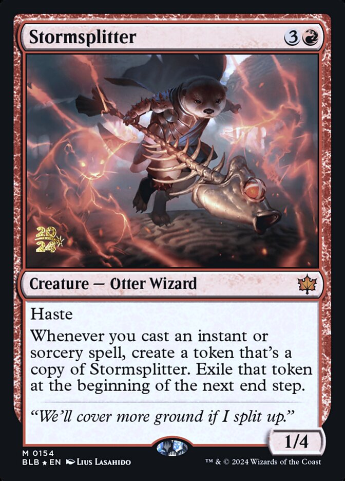 Stormsplitter card front