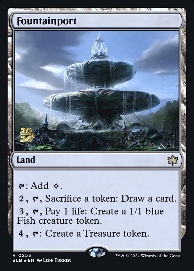 Fountainport card front