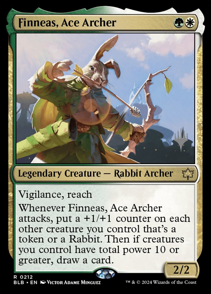 Finneas, Ace Archer card front
