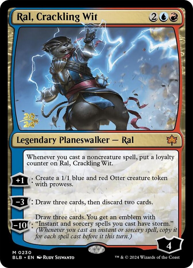 Ral, Crackling Wit card front