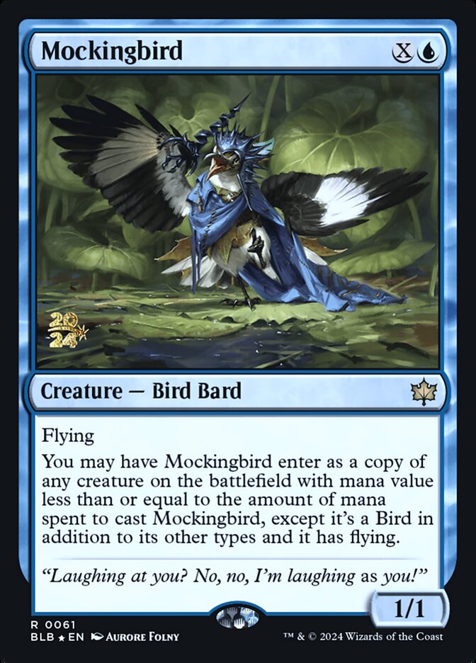 Mockingbird card front