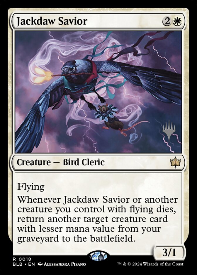 Jackdaw Savior card front