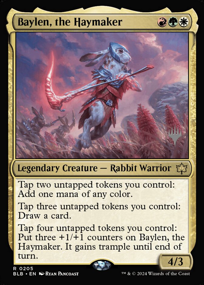 Baylen, the Haymaker card front
