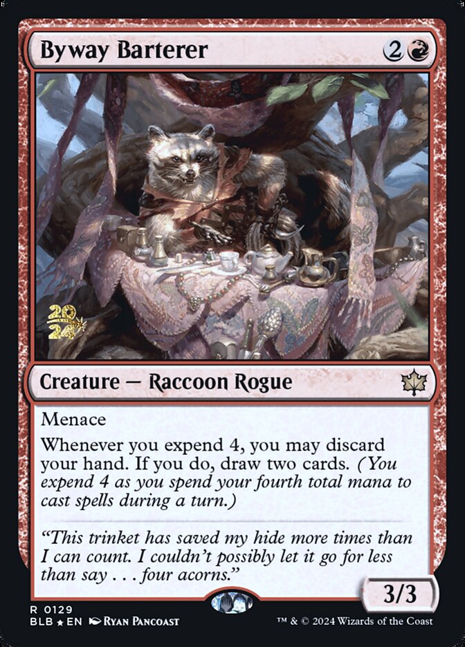 Byway Barterer card front