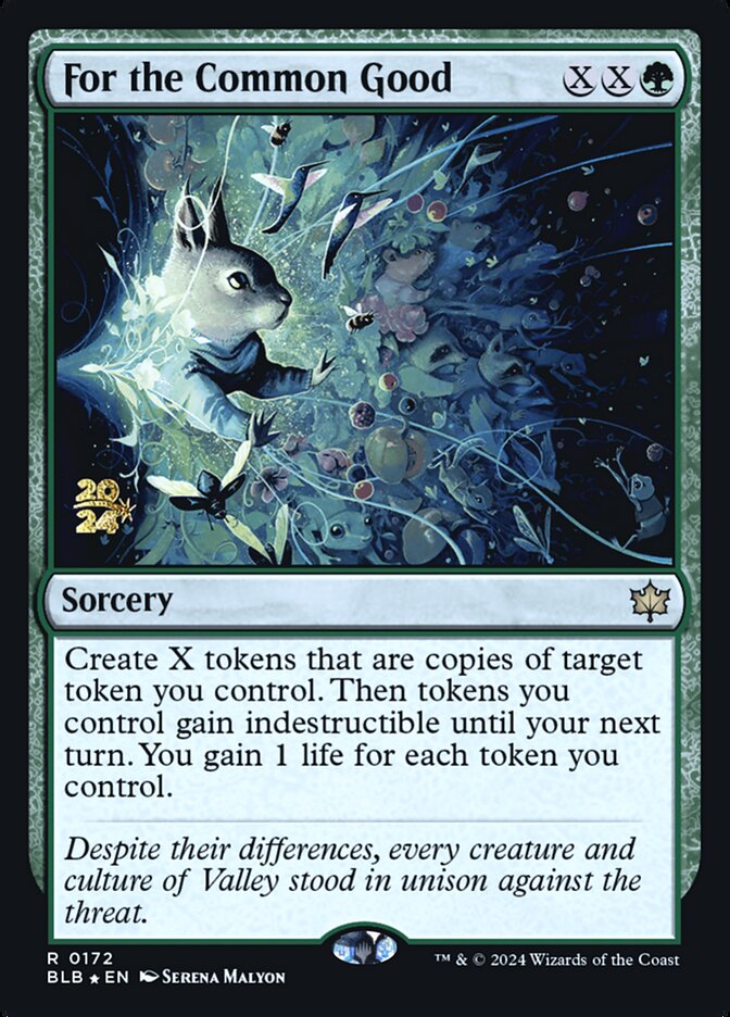 For the Common Good card front