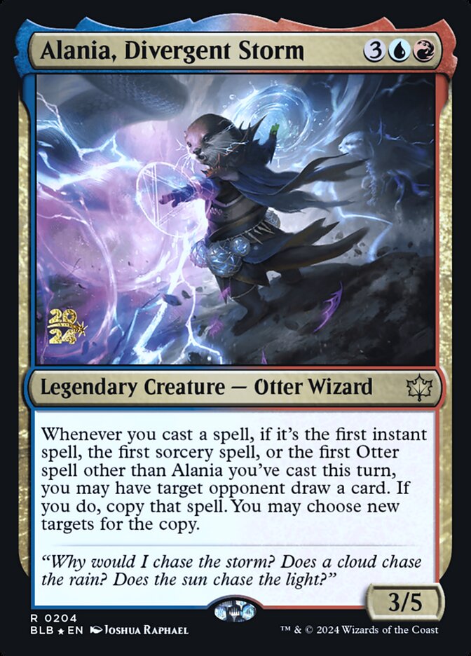 Alania, Divergent Storm card front