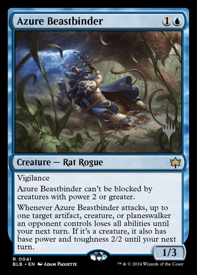 Azure Beastbinder card front