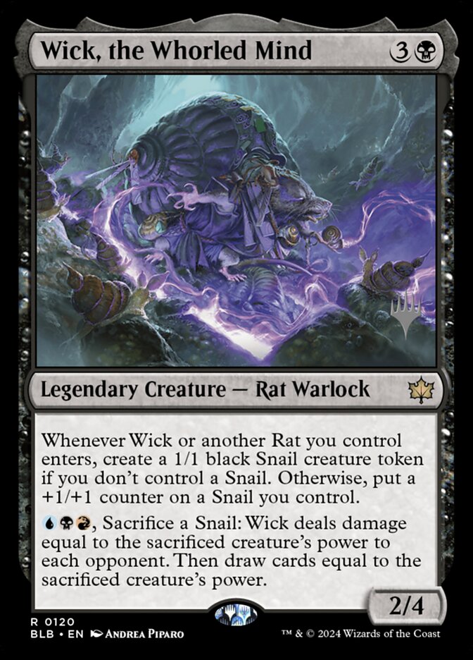 Wick, the Whorled Mind card front