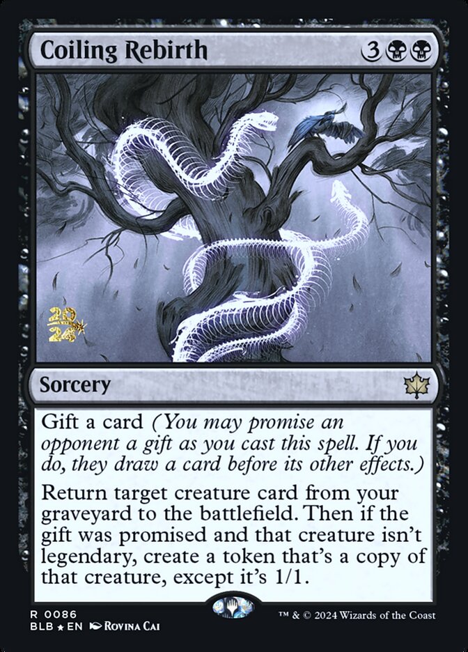 Coiling Rebirth card front