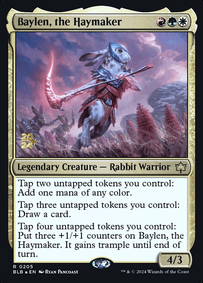 Baylen, the Haymaker card front