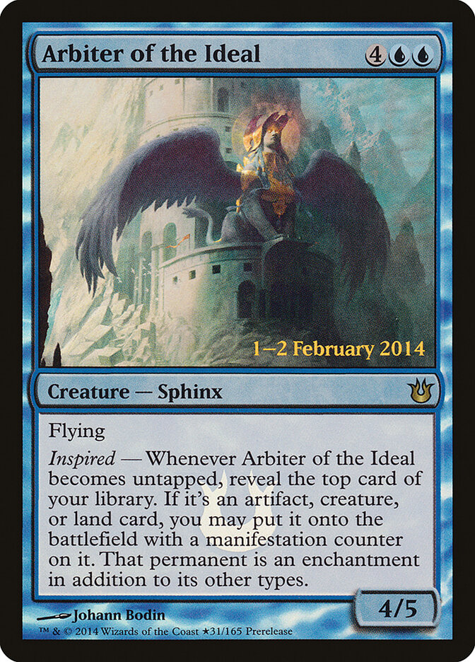 Arbiter of the Ideal card front
