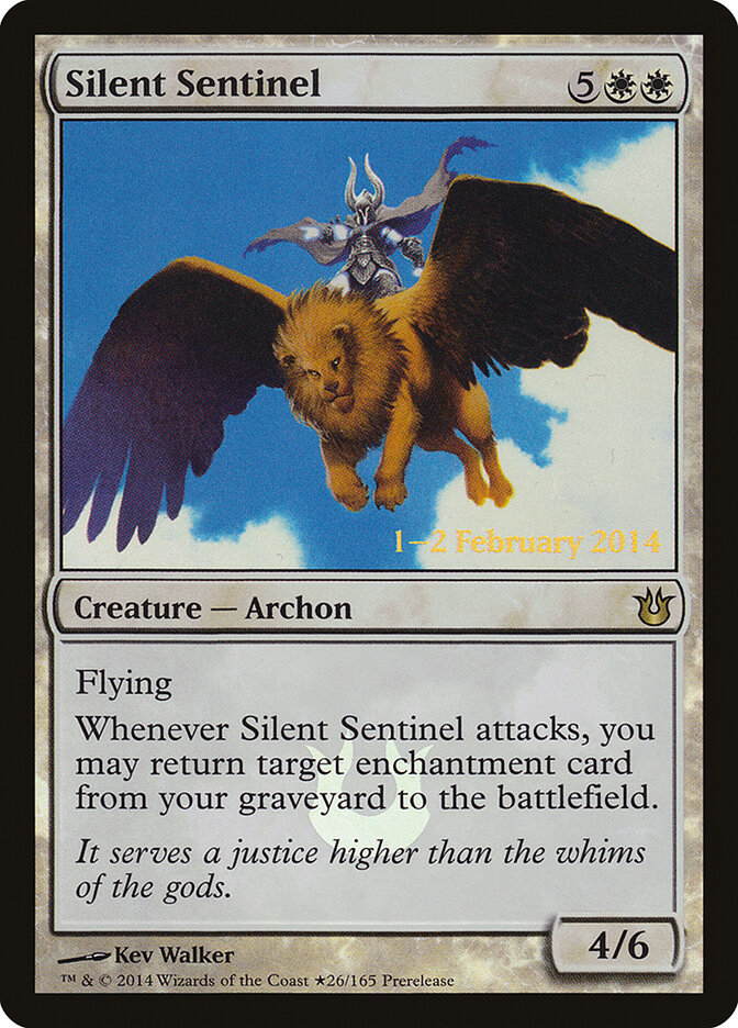 Silent Sentinel card front